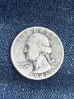 1946 D Washington Quarter VG Very Good Silver 25c Coin M2