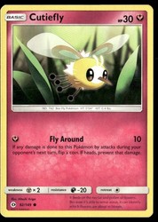Cutiefly 92/149 Sun & Moon Base Set Common
