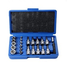 YWHWLX 29-Piece E&T Torx Socket Set, Flower, Star, 1/4", 3/8", 1/2"