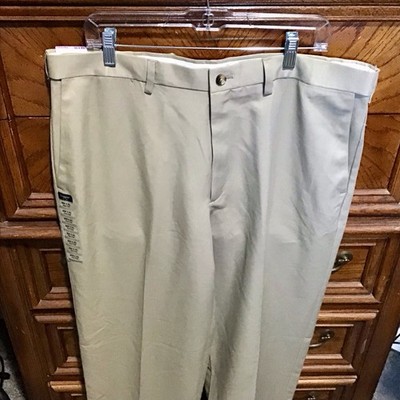 NWT Haggar Khaki Dress Pants Size 38W/32I