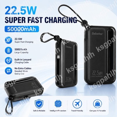 500000mAh Powerbank Externer Batterie Ladegerät ZusatzAkku 4 USB Für Alle Handy