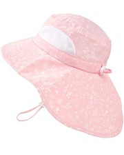 Toddler Kids Sun Hat Sun Protection Bucket Hat Beach Play Hats with Breathabl...