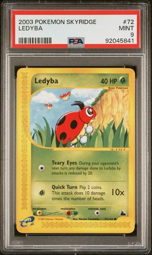 Ledyba graded PSA 9 for sale on eBay
