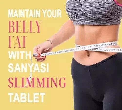 Sanyasi Ayurveda Slimming FOR WEIGHT LOSS AND FAT BURNER (120 tablets)-FREE SHIP