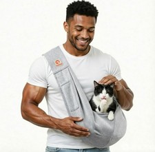 Small Dog Sling Carrier Cat Sling Carrier Classic Pocket Classic Strap f...