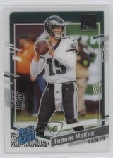 2023 Panini Clearly Donruss Rated Rookie Tanner McKee #86 12zw