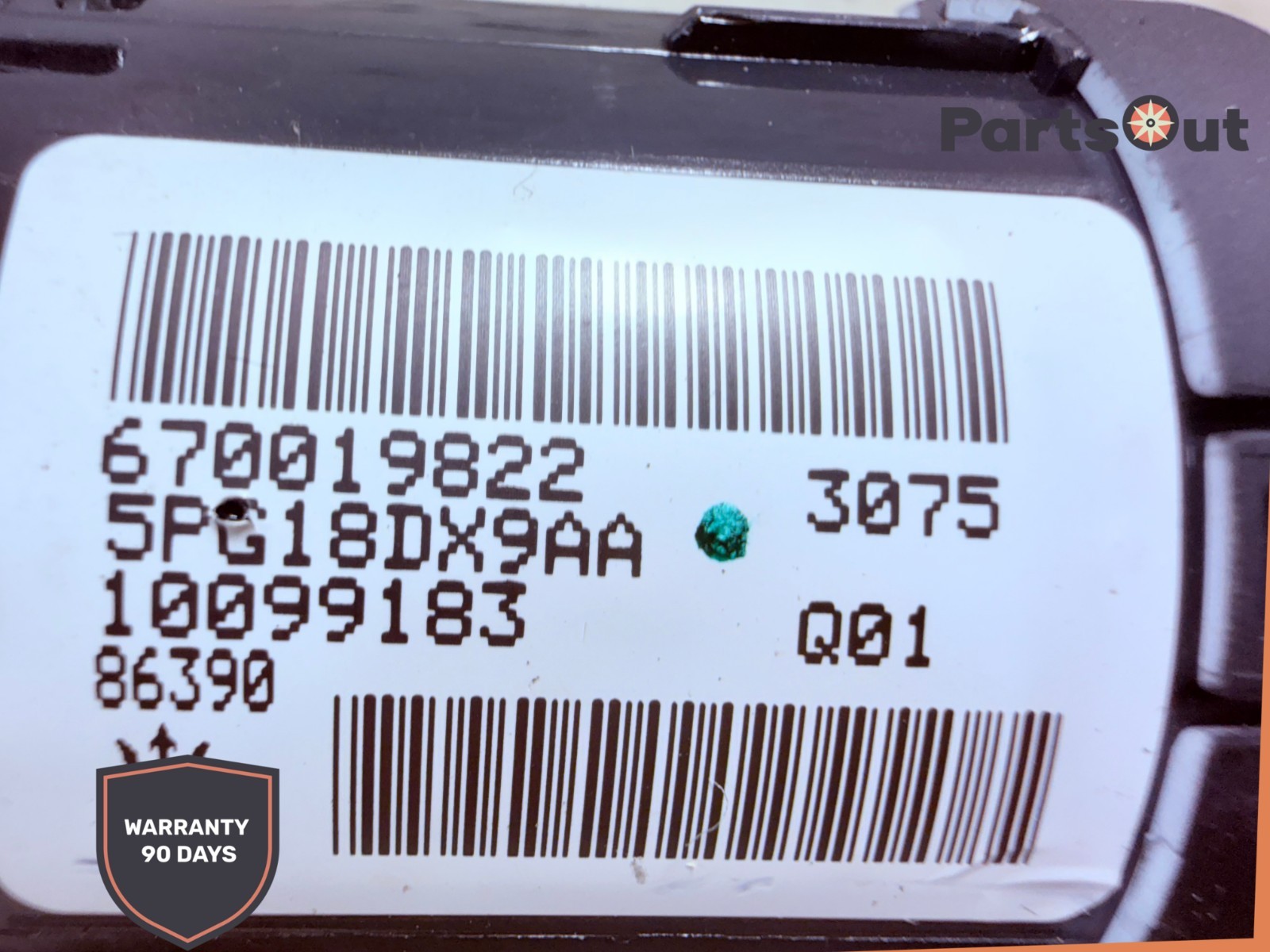 14-22 Maserati Ghibli Front Dash Headlight Control Switch 670019822 Oem