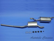 IMASAF Auspuff Set NEU für Golf II 2 Syncro 1,8 Mitteltopf + Endtopf + Anbaut.