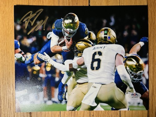 Riley Leonard Signed Notre Dame Fighting Irish 8x10 PSA WITNESS COA - Picture 1 of 1