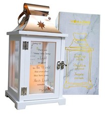 Memorial Lantern - Thoughtful Bereavement Gift for Loss of Loved There Are Some