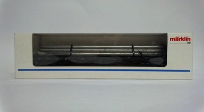 4663 Rungenwagen, 4-achsig, mit Ladung ''MHP Mannesmann'', Maßstab H0