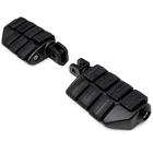 Black Dually Style Foot Pegs For Honda Gold Wing GL1800 2001-2018 (Front Only)