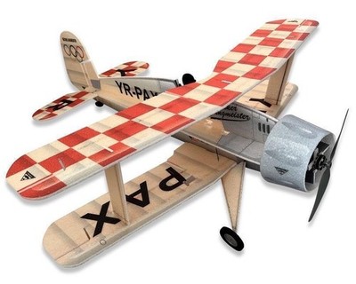 RC Factory Doppeldecker Bücker Jungmeister (Olympia) Combo / 775 mm / 16024