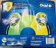 Oral-B 9-Pack Max Clean Floss Action Refill Brush Head - New  Factory Sealed