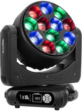TESTA MOBILE WASH  12 LED RGBW da 40W automatica rotante effetto luce luci dj da