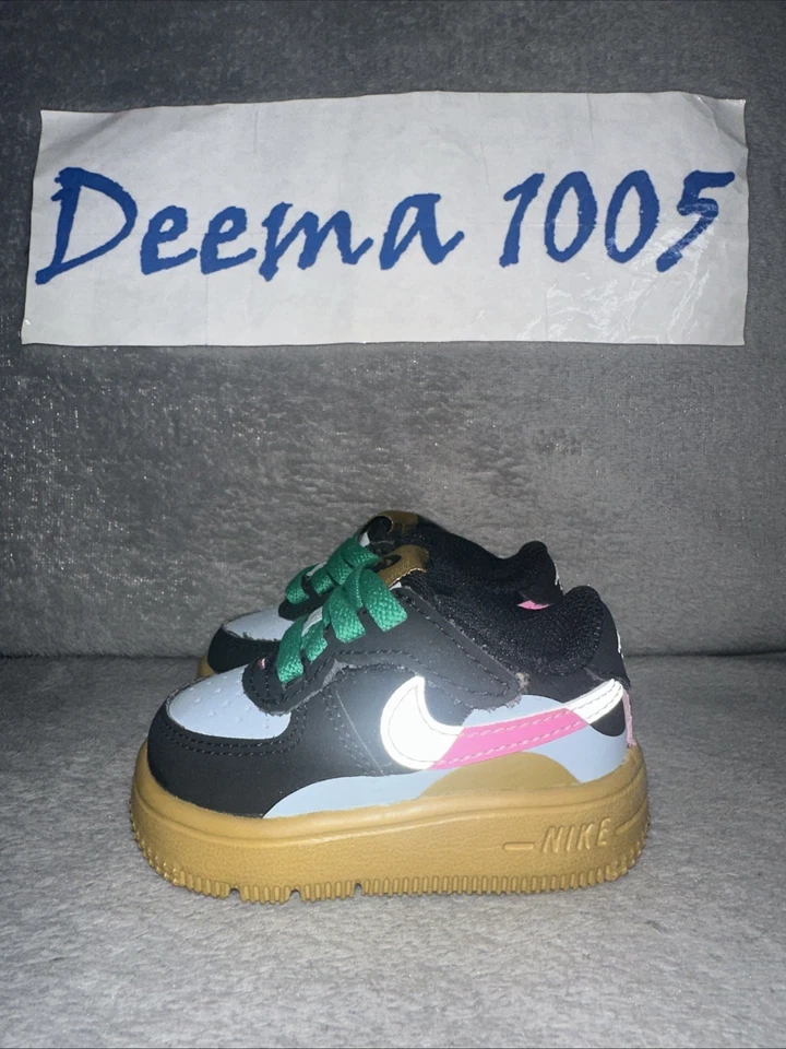 Zapatos para niños pequeños Nike Air Force 1 EasyOn LV8 'Dance' FN0408 001 - Talla 2C Foto 4 de 4