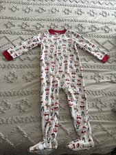 Carter  s Footed Pajamas Kids Size 4 Years Full Zip Sleepwear