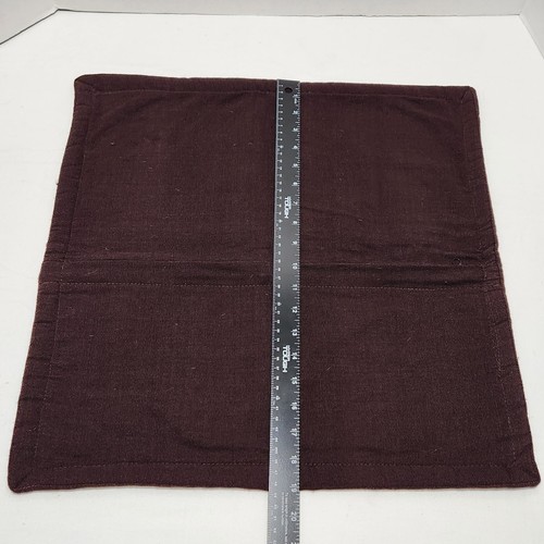 Guatemaltekische Vögel Eichhörnchen im Baum Stickerei Baumwolle Kissen Schein Reißverschluss - Bild 5 von 7