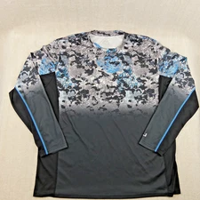 Huk Mens Long Sleeve Fishing Shirt XL Pre-owned Nice Good Condition