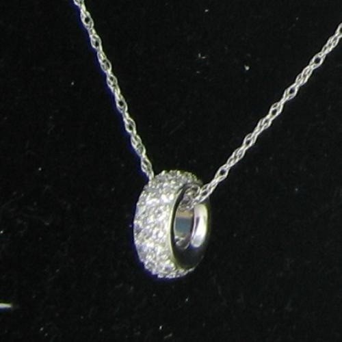 Aaron Basha SP110 18K White Gold Diamond 0.48cts Spacer $4200