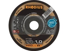 50er PACK(Stk) RHODIUS 204619 Trennscheibe XT38 D115x1mm gerade INOX Bohrung 22,