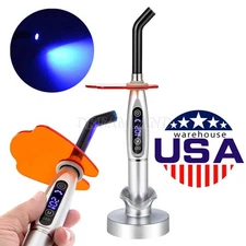 Dental Wireless Cordless LED Cure Curing Light Lamp 1500mw 5W Tool Resin Cure YB