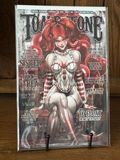 Portada de revista Devil’s Deviants #4 Penny Wise Cosplay firmada por Jaime Tyndall certificado de autenticidad