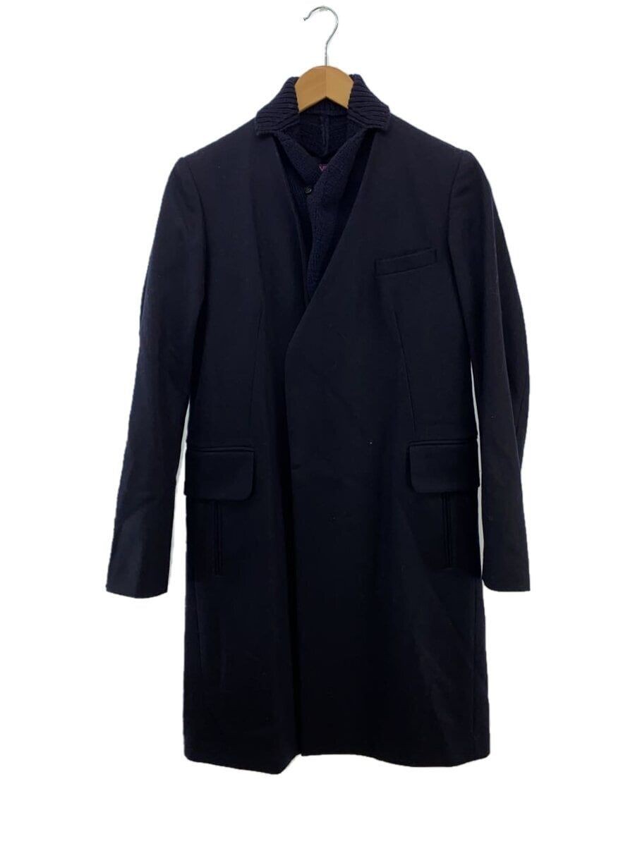 ALTRA YOHJI YAMAMOTO altro cappotto 3 lana blu navy YQ J15 103