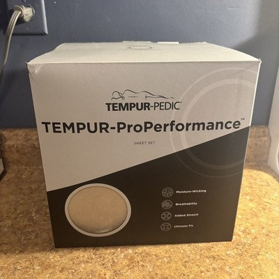 Tempur Pedic Pro Performance Split King Sheet Set Sandstone