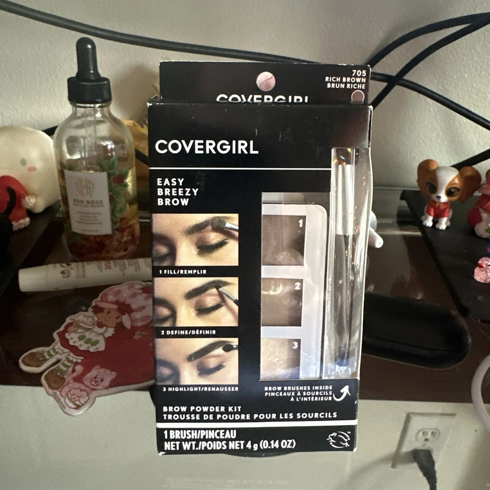 COVERGIRL Easy Breezy Brow Powder Kit, 705 Rich Brown - Image 2 of 3