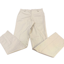 NWT MENS 36x 38 BLAUER 8250 4-POCKET TROUSERS PANTS SILVER TAN UNHEMMED