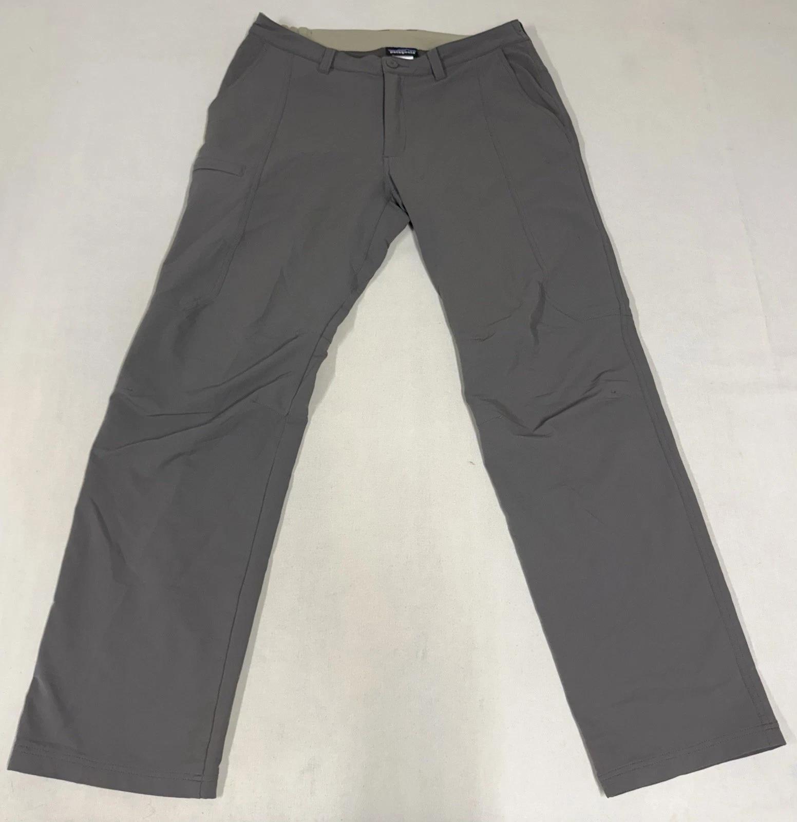 Patagonia Pants Byway Hiking Stretch Performance Gray Mens 34 P2