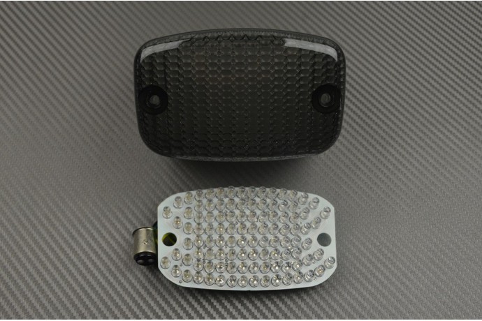 Feu LED fumé clignotants intégrés Yamaha VMAX 1200 pour remplacer l'ampoule d'origine
