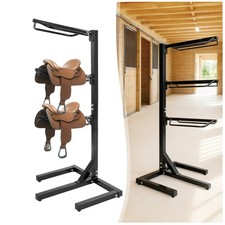 3 Tier Portable Multi Saddle Racks For Horses English and Western Saddle Rack