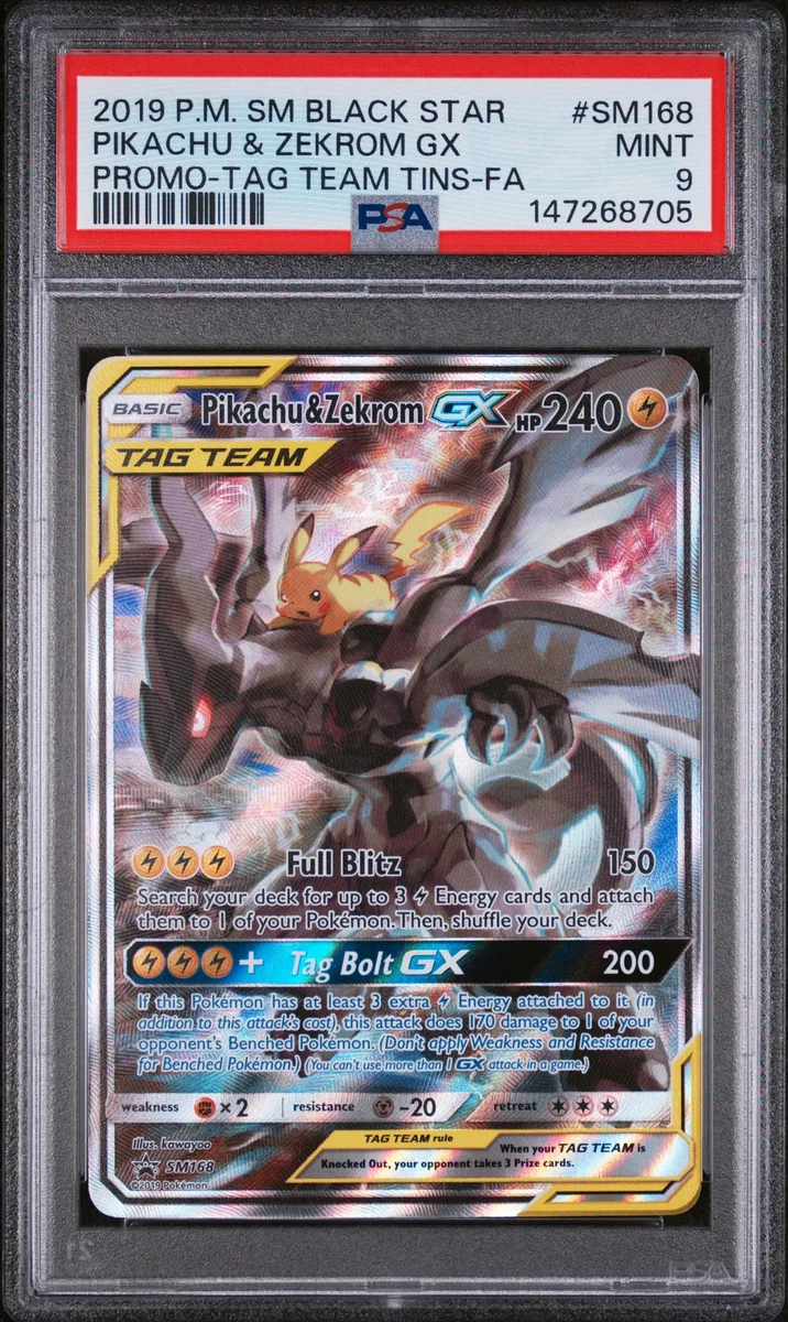 Zekrom Pokémon TCG Professional Sports Authenticator (PSA