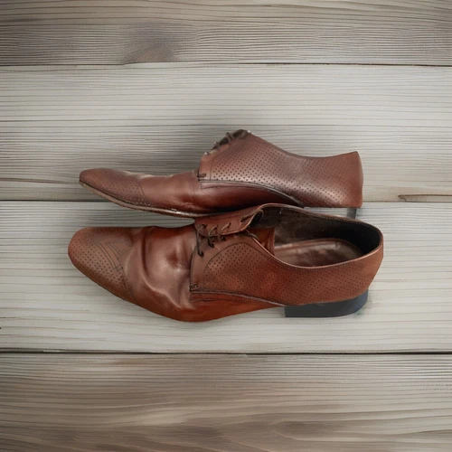 ??Scarpe Prada Oxford in pelle marrone da uomo taglia 9 5 scarpe eleganti classiche autentiche