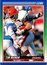 1990 Score - Tim Manoa #403 (RC)
