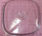 PYREX Glass Lid Square CORNING WARE Replacement High 10.25 Inch