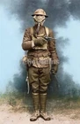 PICTURE PHOTO WW1 TRENCH WARFARE WESTERN FRONT US SOLDIER 7191