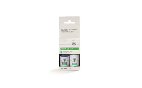 SKODA Race Blue Metallic Touch Up Paint Set Genuine HFB380084 F5W
