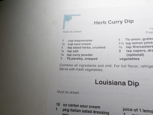 Appetizers Southern Style Cookbook Junior League Greensboro North Carolina 1992 - Picture 11 of 17