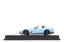 BBR 1:43 Ferrari 812 Competizione Aperta in Azzurro La Plata on Carbon Base