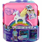 Polly Pocket vacation in rolling suitcase playset