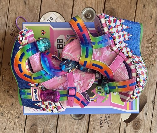 Wedge Irregular Choice Spaghetti Junction π - Foto 7 di 13