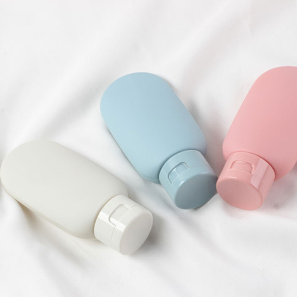 6PCS Portable Plastic Lotion Bottle Shampoo Storage Bottle Travel Sample Bottle