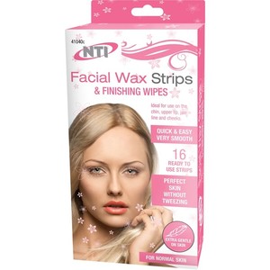 upper lip wax strips sensitive skin