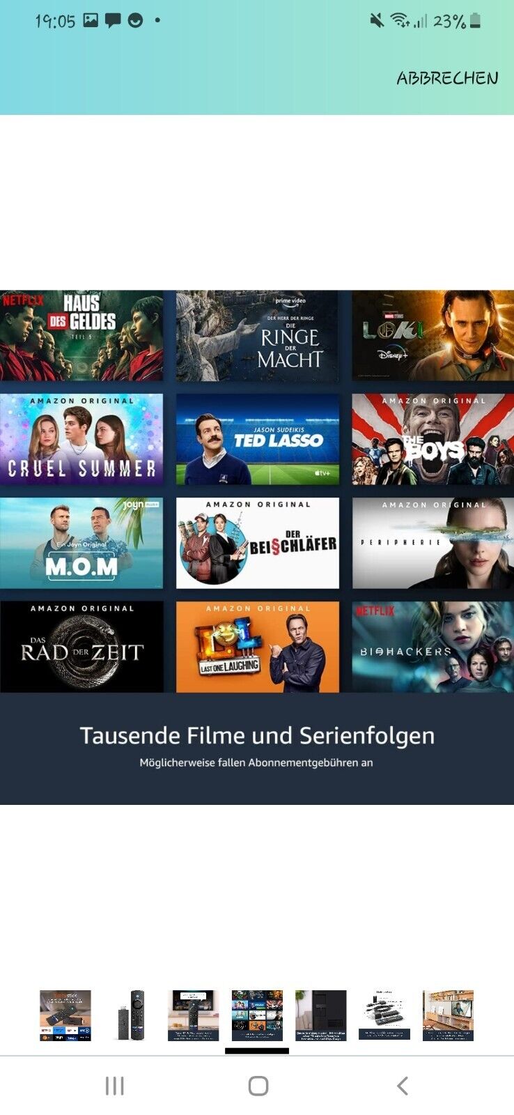 Thumbnail - Amazon Fire Tv Stick Lite (2. Generation) Hd-streaminggerät - Schwarz