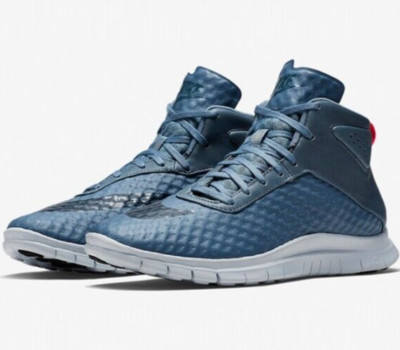 NEW Nike Free Hypervenom Mid 705496-400 Liquid Diamond Soccer Futbol Shoes Men 7