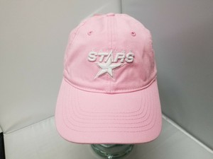 pink curved brim hat