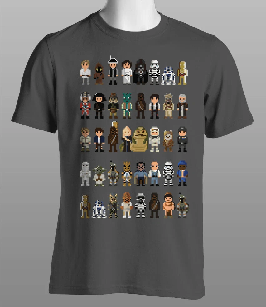 8 bit star wars clearance shirt
